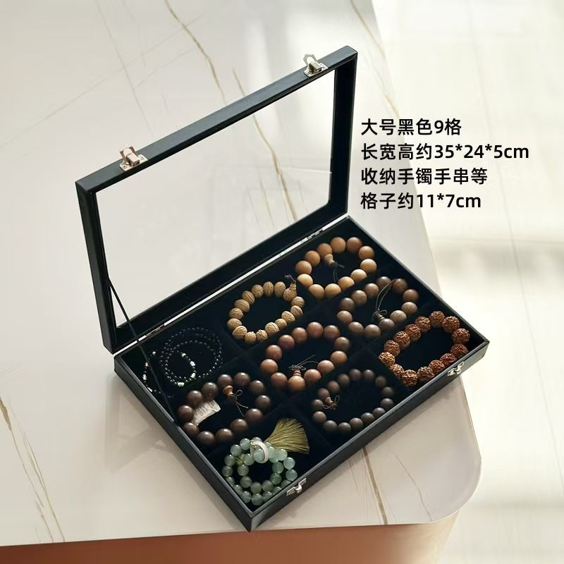 黑色9格箱